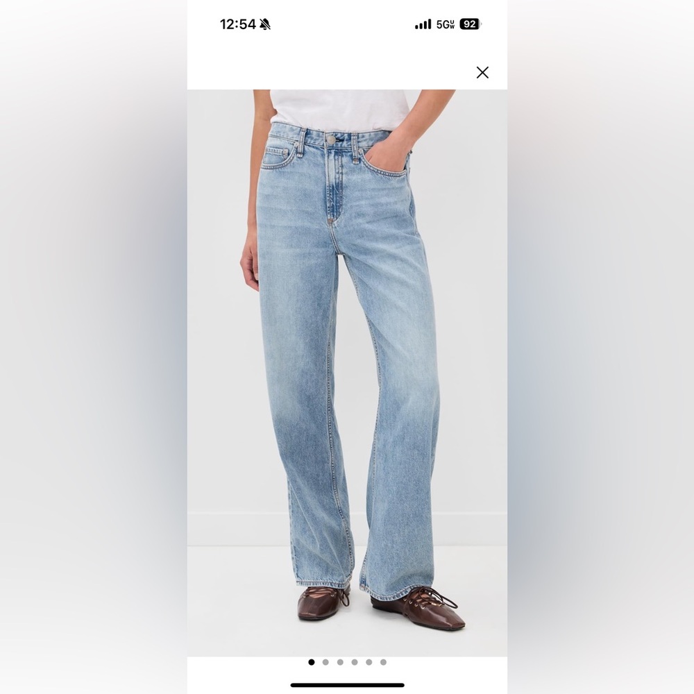 RAG & BONE FEATHERWEIGHT LOGAN JEANS